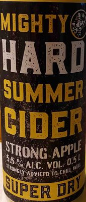 Mighty hard summer cider