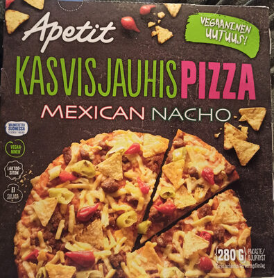 Mexican nacho vegaanipizza