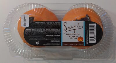 Halloweenmunkki ingredients label