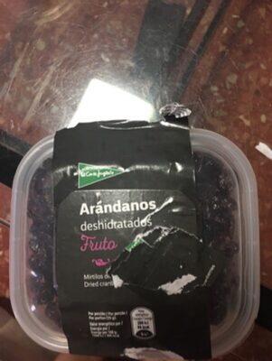 Arándanos deshidratados