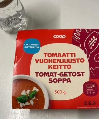 Tomaatti-vuohenjuustokeitto