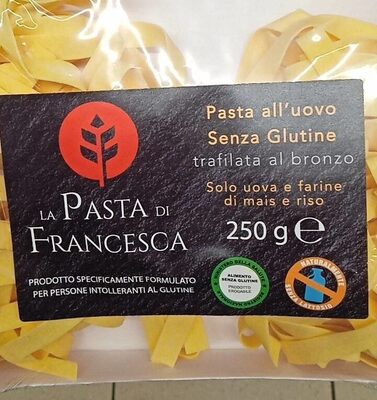 La pasta di Francesca-pasta all'uovo senza glutine