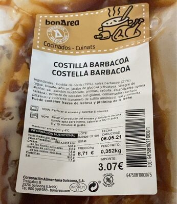 Costilla barbacoa
