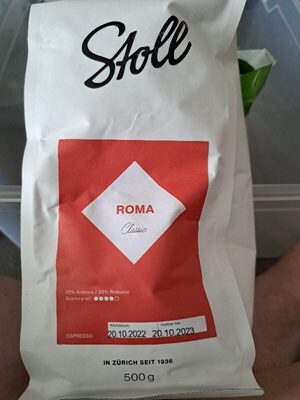 Kaffeebohnen front packaging