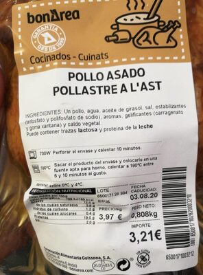 Pollo asado