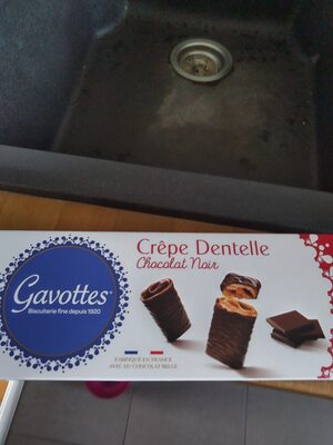 crêpe dentelle chocolat noir front packaging