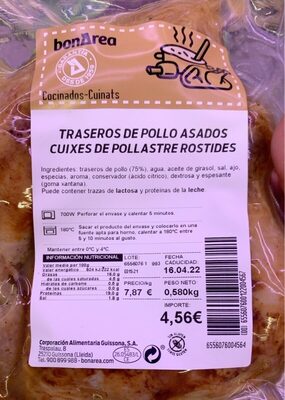 Traseros de pollo