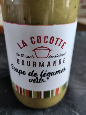 Soupe de légumes verts