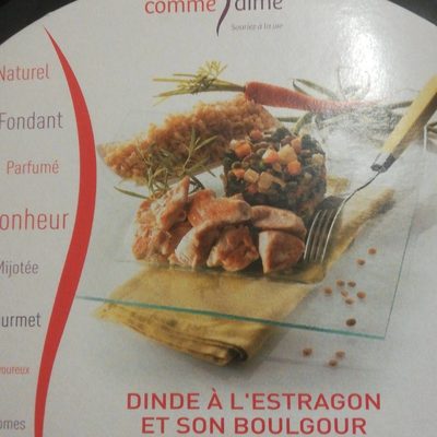 Dinde à l'estragon et son boulgour