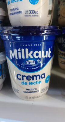 Crema de leche Milkaut 330