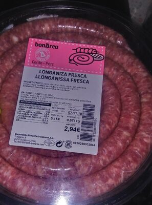 Longaniza fresca/ llonganissa fresca