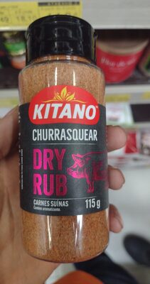 Dry rub - Carnes suína - Kitano 115g