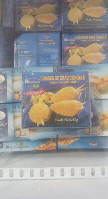 Cuisse de crabe congele