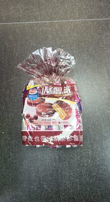 达利园巧克力味涂饰蛋类芯饼