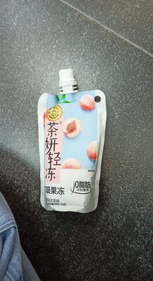 徐福记茶妍轻冻白桃乌龙茶味