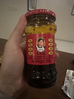 Preserved Black Beans in Chilli Oil