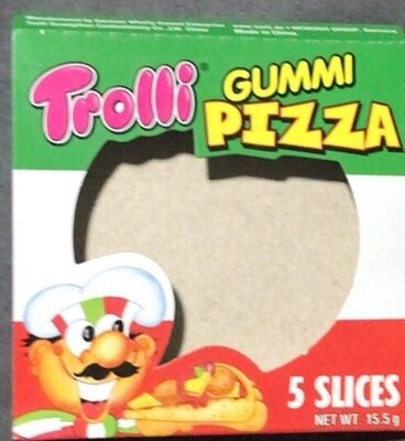 Gummi Pizza front packaging