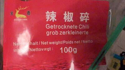 getrocknete Chiliflocken