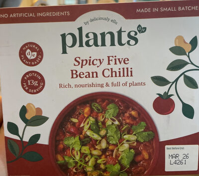 spicy five bean chilly