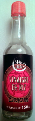 Vinaigre de riz front packaging
