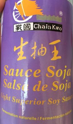 Sauce Soja fermentation naturelle front packaging