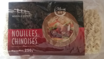 Nouilles chinoises front packaging