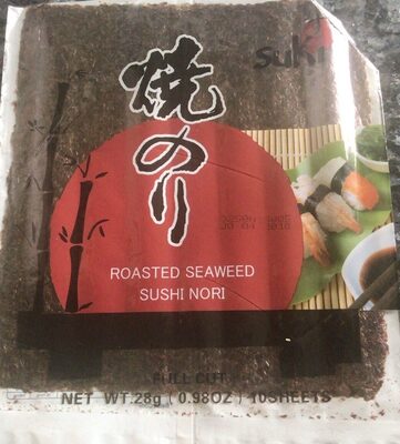 Roasted seaweed sushi nori