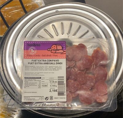 Fuet Extra Con Pavo