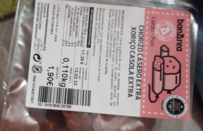 Chorizo casero extra