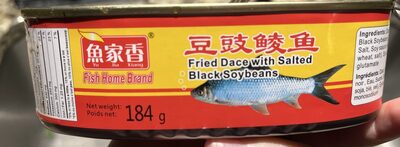 Fried Dace With Salted Black Soybeans 184g Tin