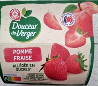 Compote Pomme Fraise Allégée en sucres