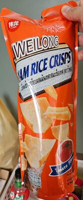 เว้ยหลงข้าวเกรียบผสมมันเทศ รสมะเขือเทศ