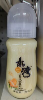 Yogurt drink mango flavor