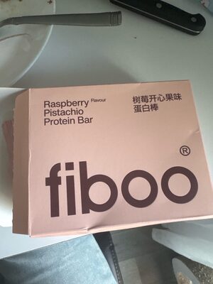 Raspberry Pistachio Protein Bar