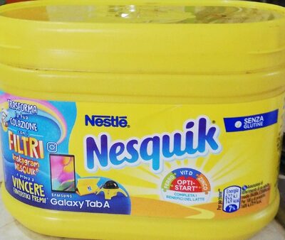 Nesquik front packaging