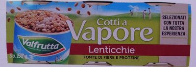 Cotti al vapore lenticchie