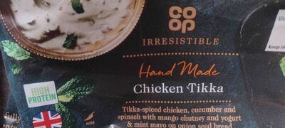 Chicken tikka sandwich