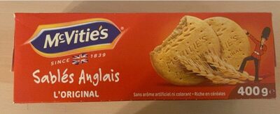 Sablés angais l’original front packaging