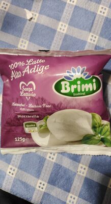 Mozzarella senza lattosio