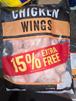 Frozen chicken wings