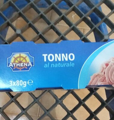 Tonno al naturale front packaging