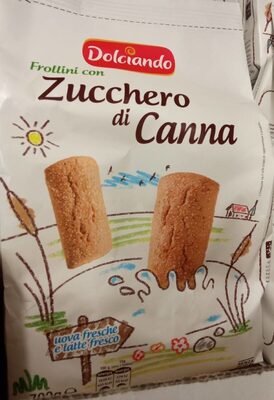 Frollini con zucchero di canna