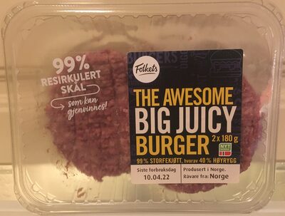 The Awesome Big Juicy Burger