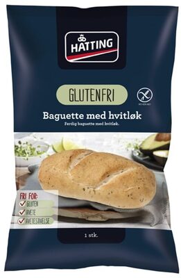 Hvitløksbaguetter glutenfri 105g Hatting