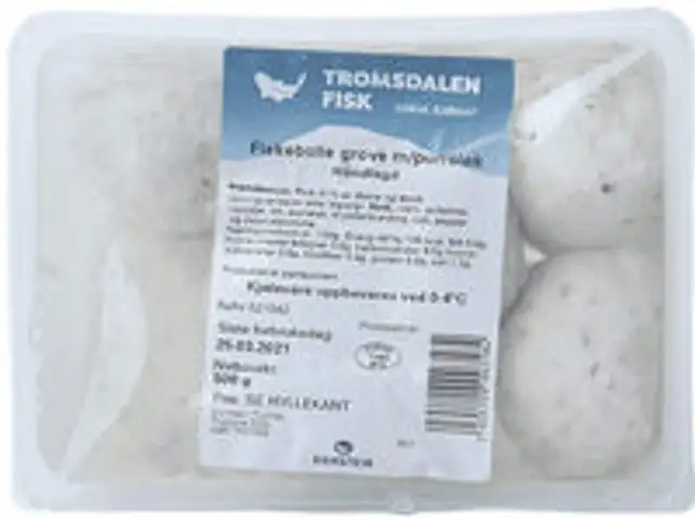 Domstein Grove Fiskeboller med Purre 500g