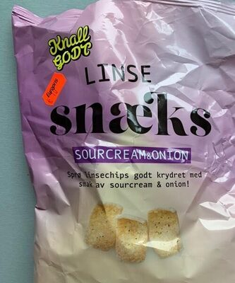 Linse Snæks Sourcream & Onion