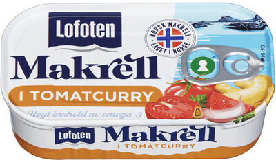 Lofoten Makrell i Tomatcurry 110g