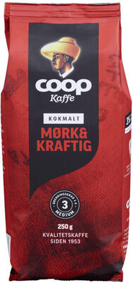 Coop Kokmalt Kaffe Rød 250g
