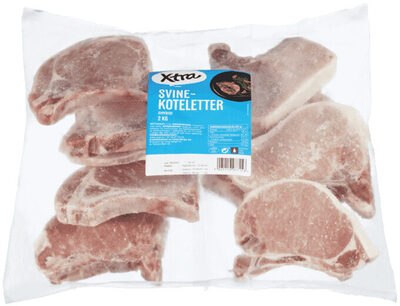 X-tra Svinekoteletter 2kg