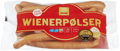 Coop Wienerpølse 520g